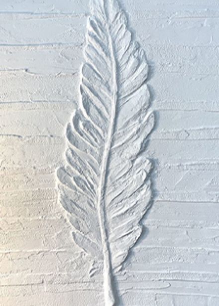 Миниатюрная картина текстурной пастой. Мастер-класс