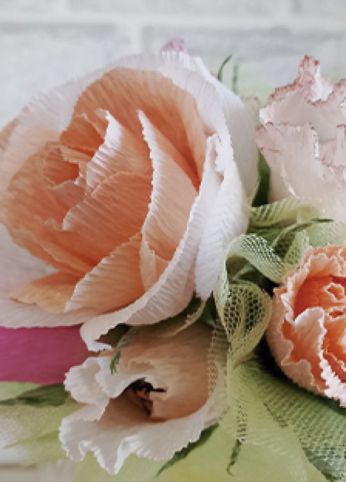 Бумажная флористика. Мастер-класс