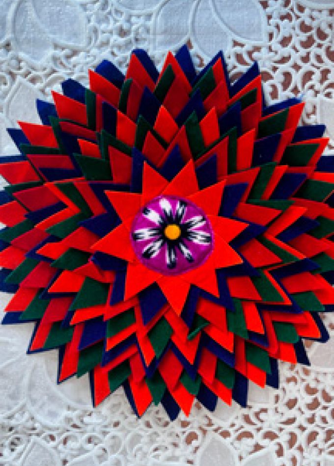 Лоскутные коврики. Мастер-класс